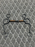 Copper wrapped 2 pc curved shank bit