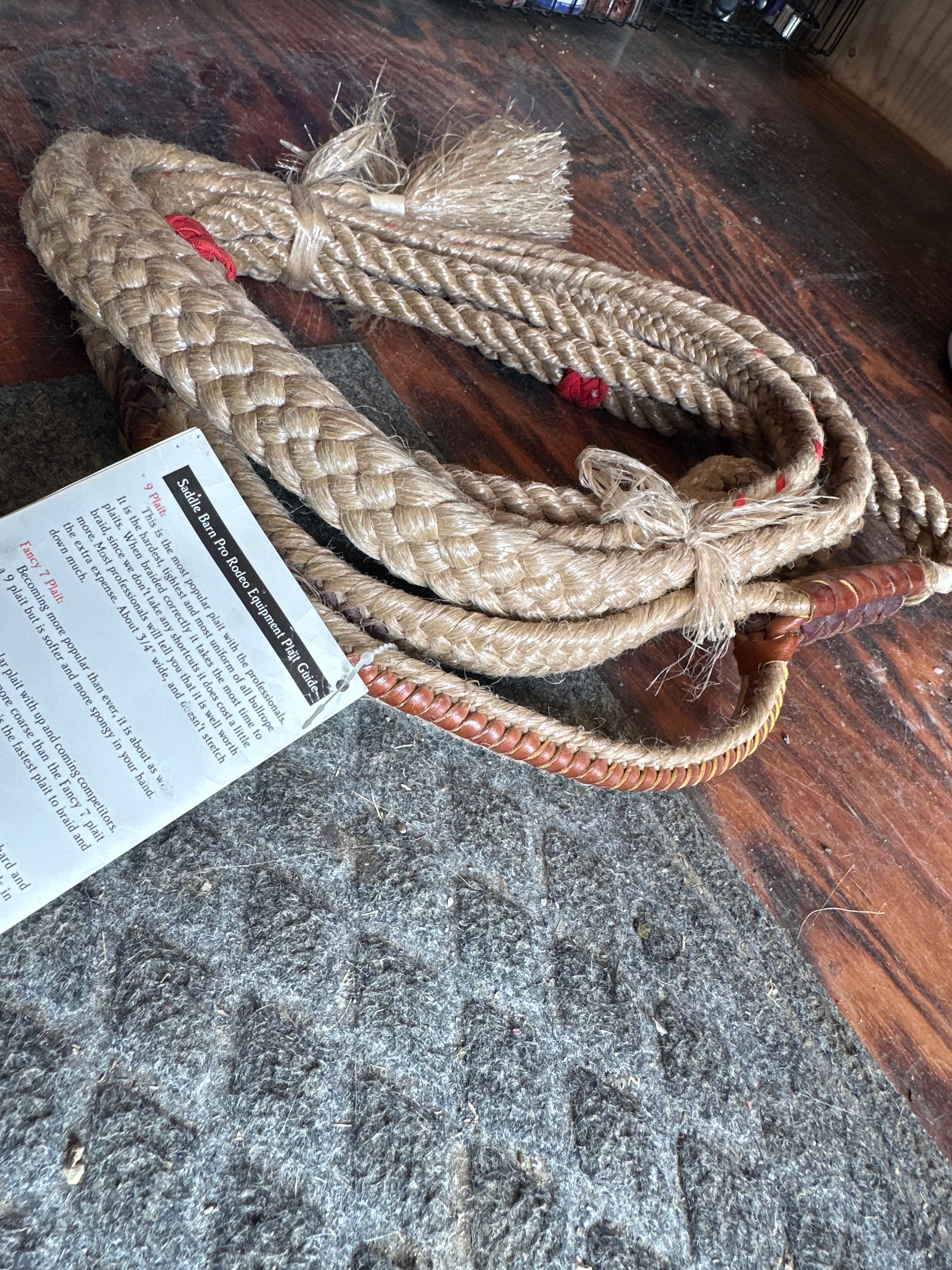 Saddle barn ultimate super block Bull rope right hand