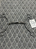 Twisted wire with copper and roller sliding gag bit by Jodi Hinson