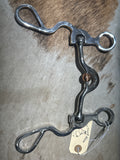Curved shank port with roller