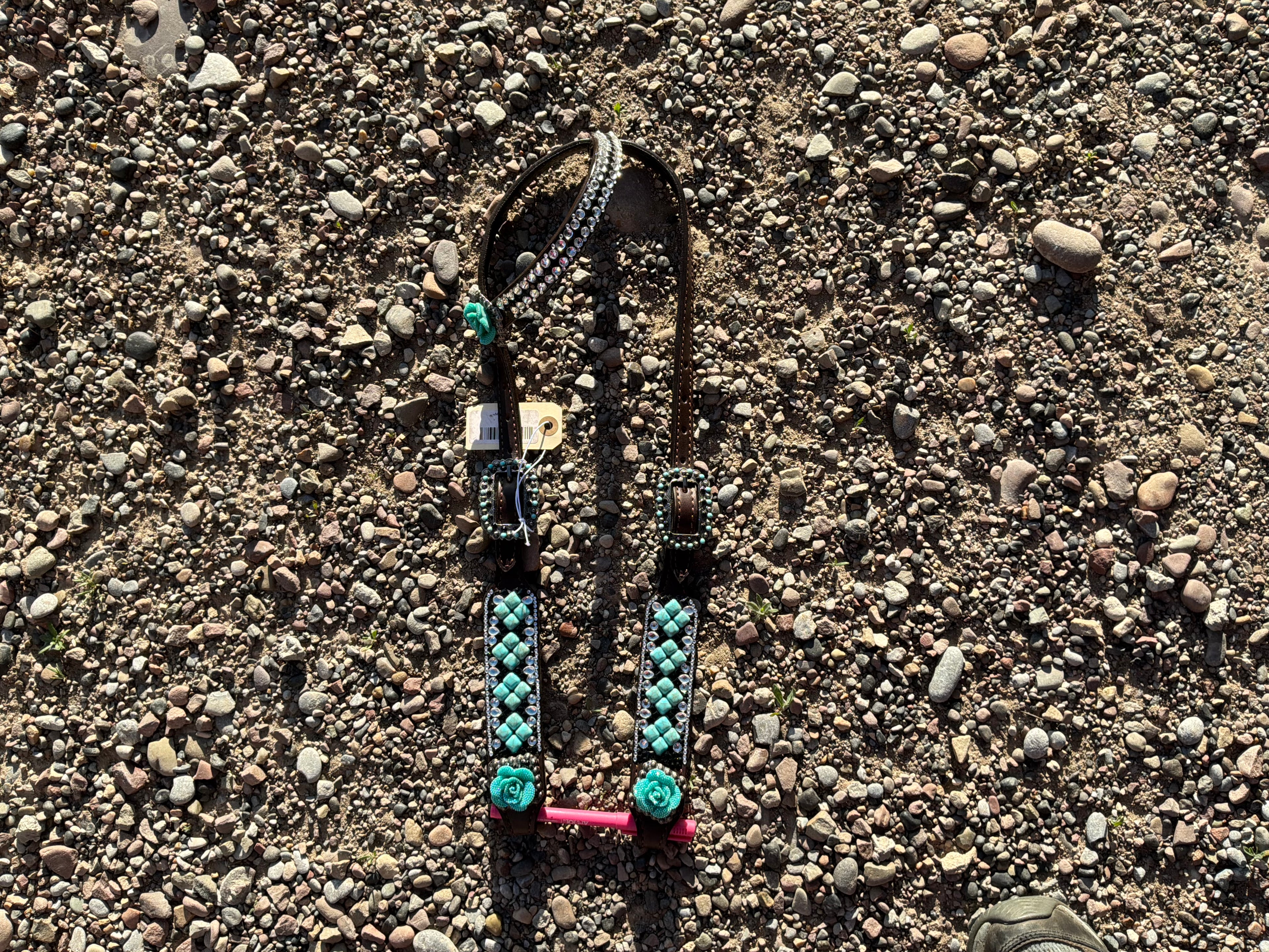 Custom bling one ear headstall