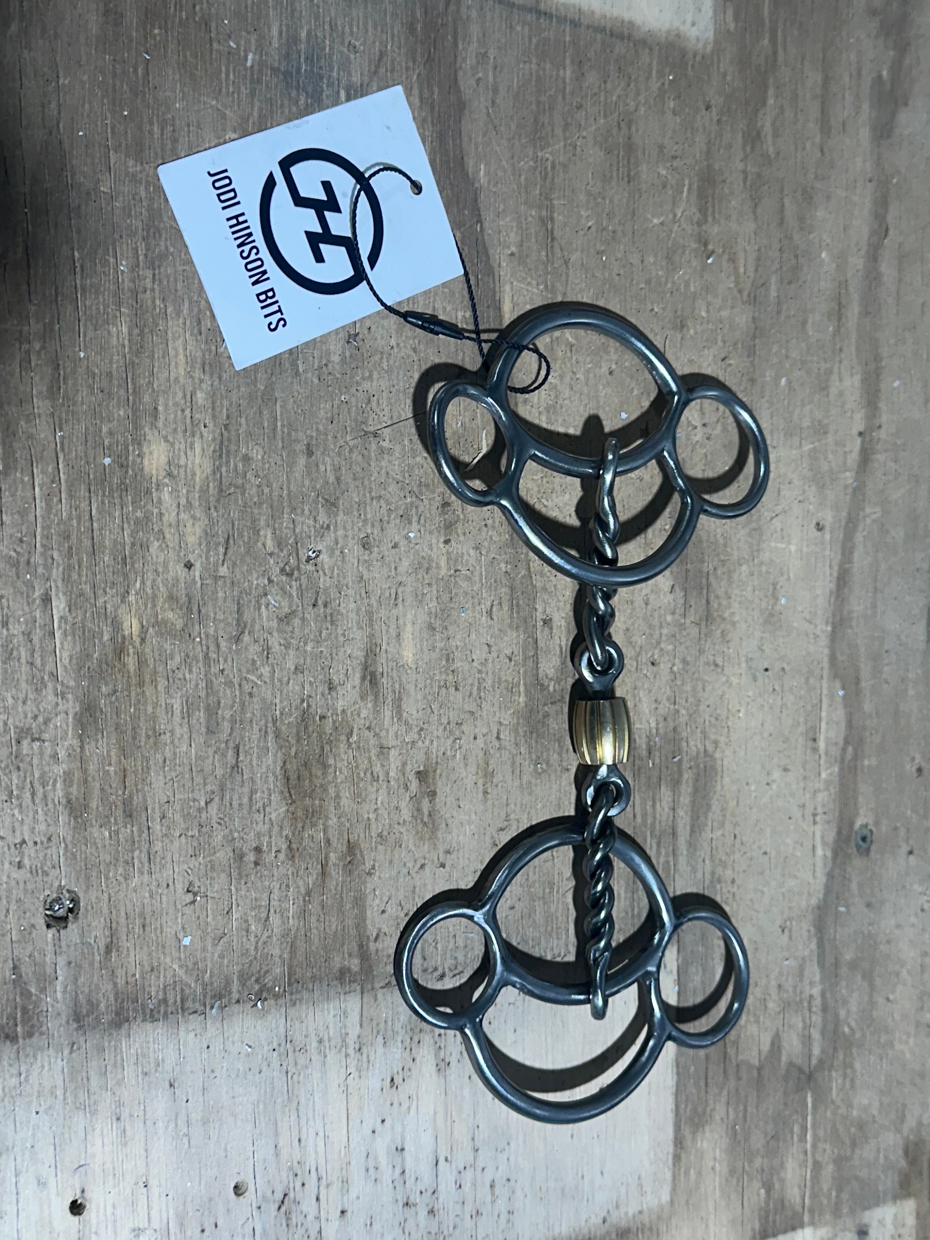 Jodi Hinson ticket bit twisted wire with cricket