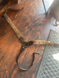 Used breast collar with cowhide