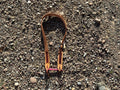 Light oil split ear headstall with stitched cheeks
