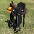 The “Cheyenne” Brazilian hybrid light weight barrel saddle (squared or cut corner skirt)