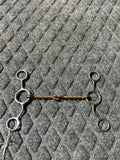 2 pc copper twisted wire jr cow horse bit