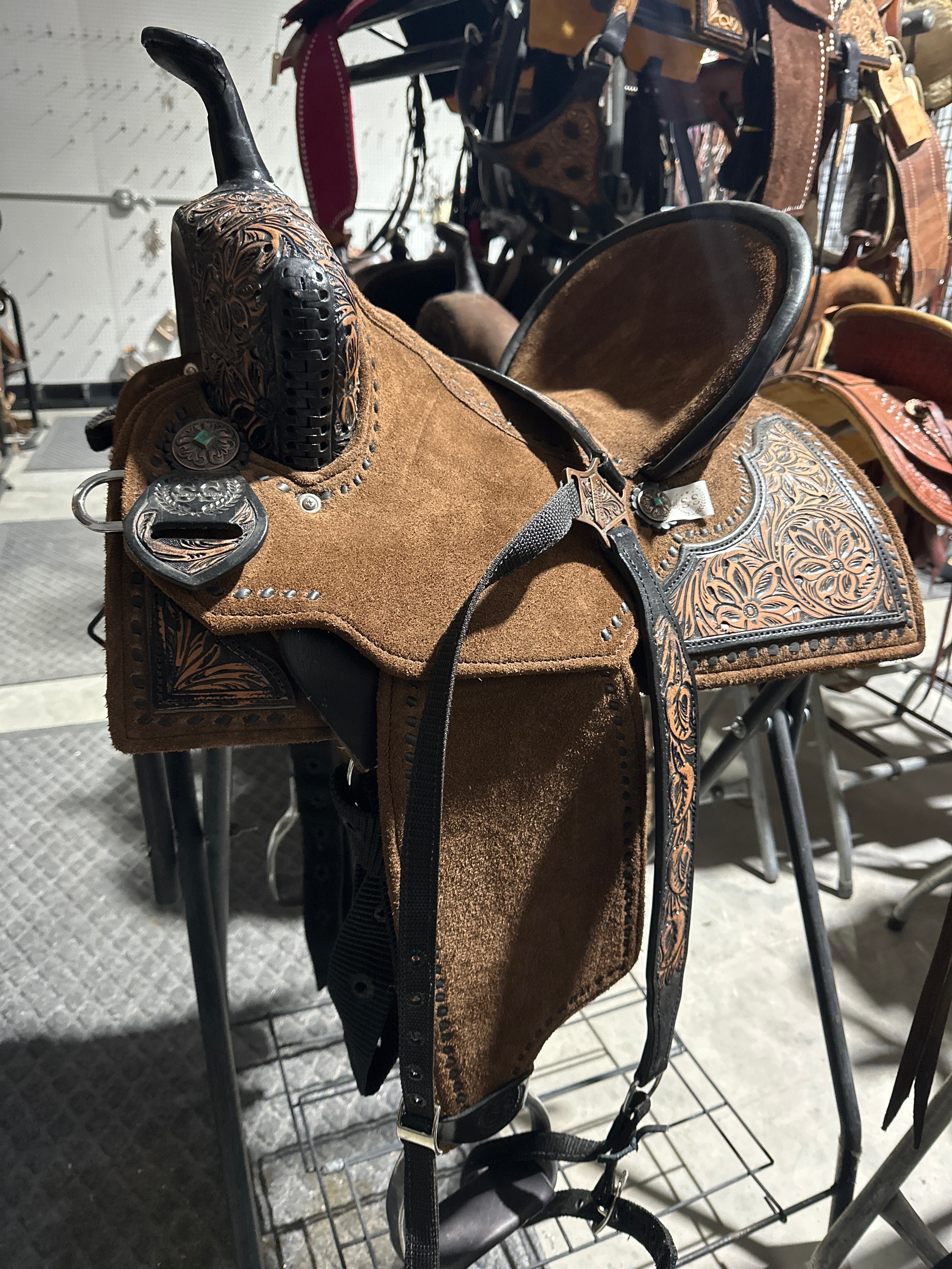 13” Silva light weight barrel saddle