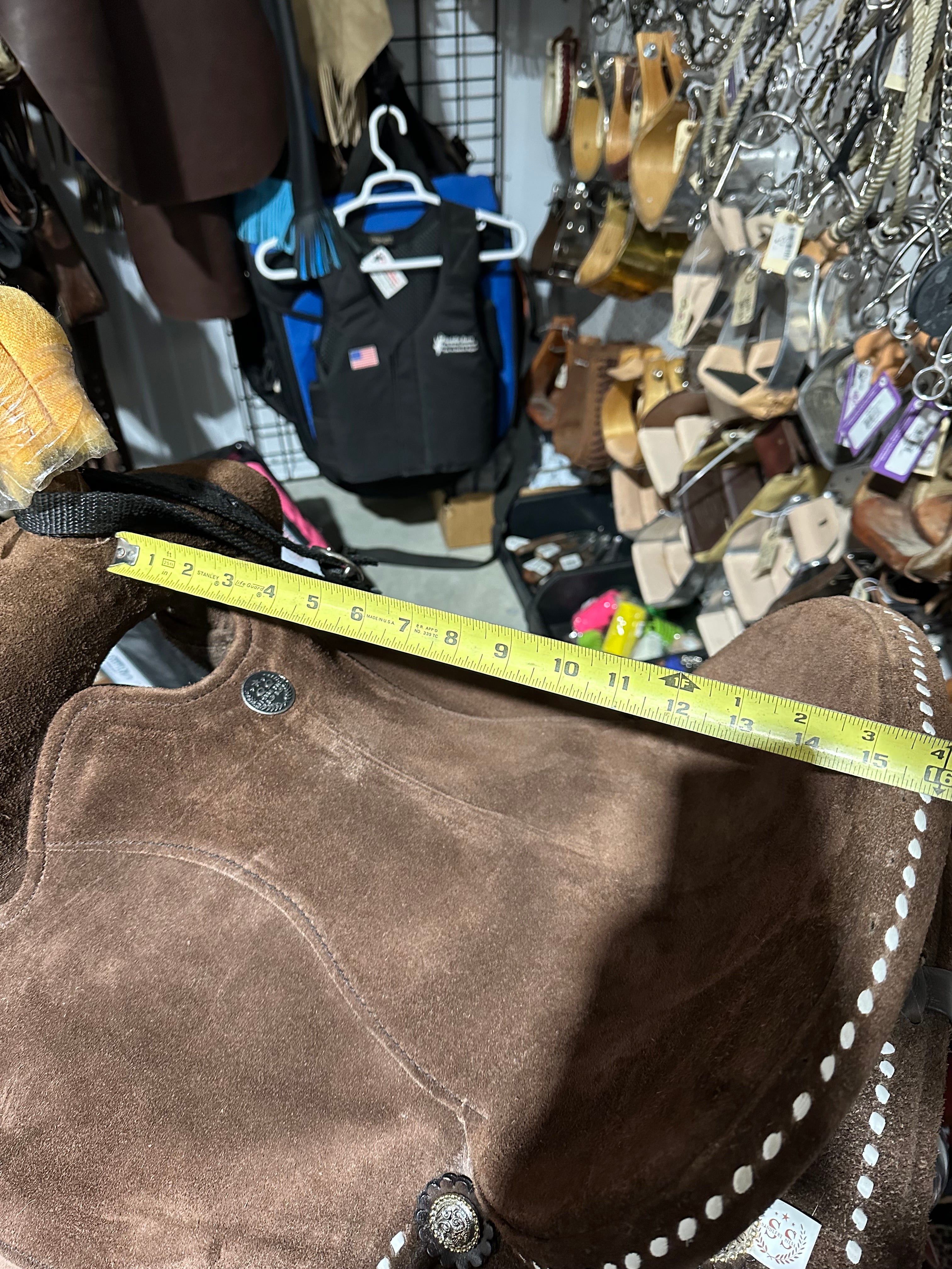 15” Silva hybrid light weight barrel saddle