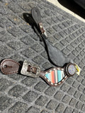 Serape spur straps