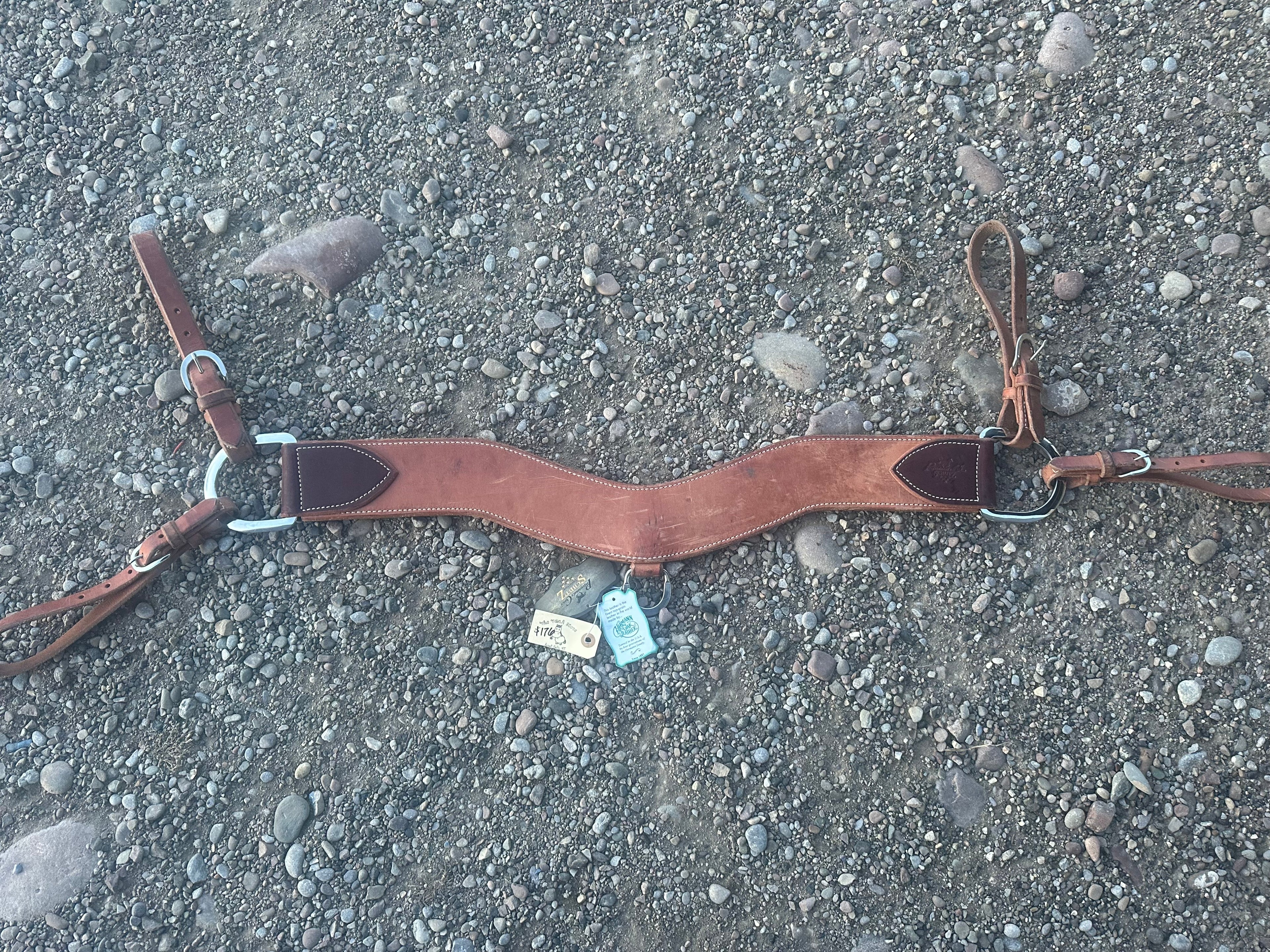 Professionals Choice heavy duty leather tripping collar