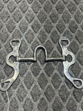 Swivel port short shank bit