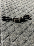 leather curb strap pony size