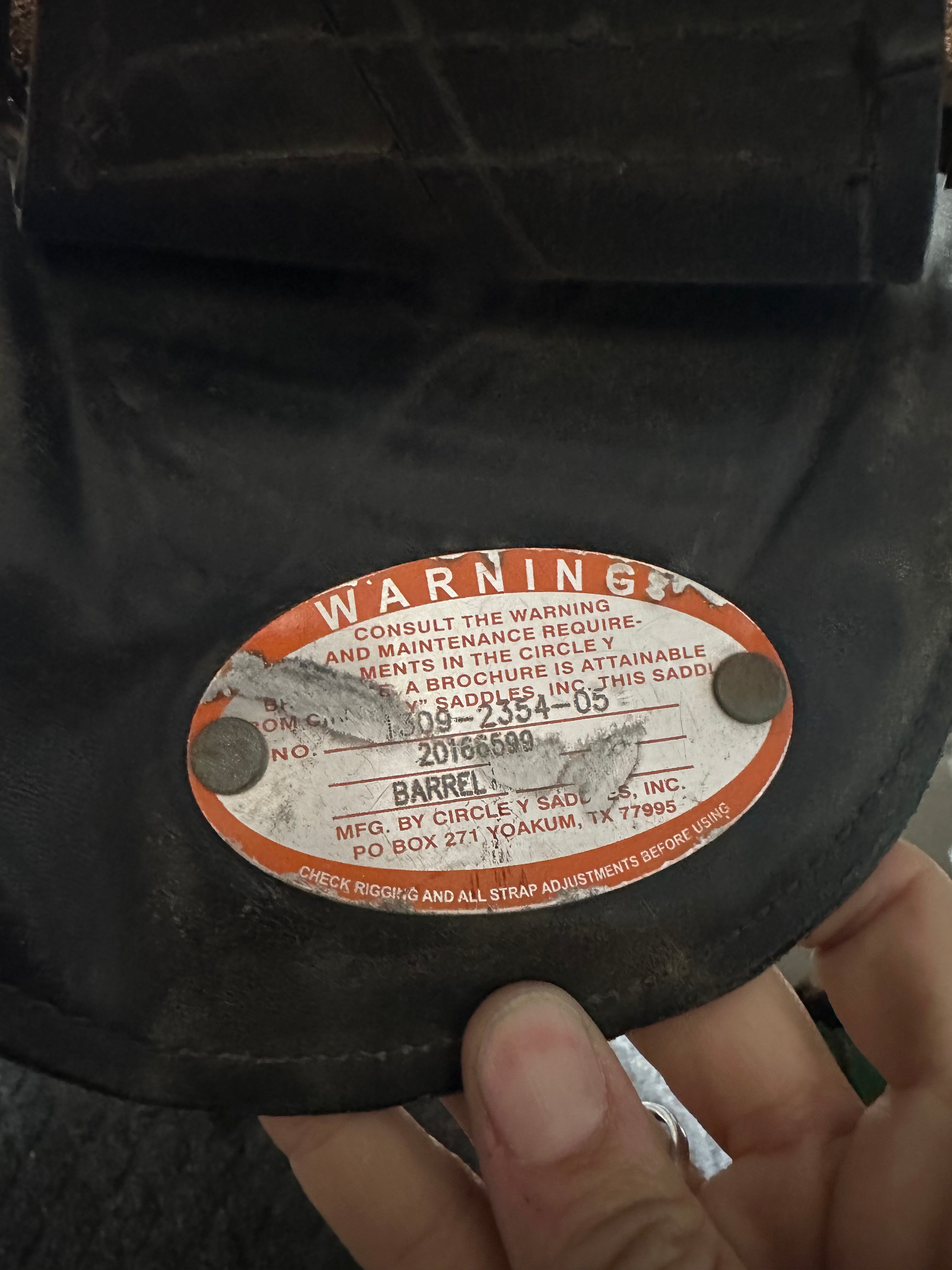 13” Tammy Fisher treeless barrel saddle