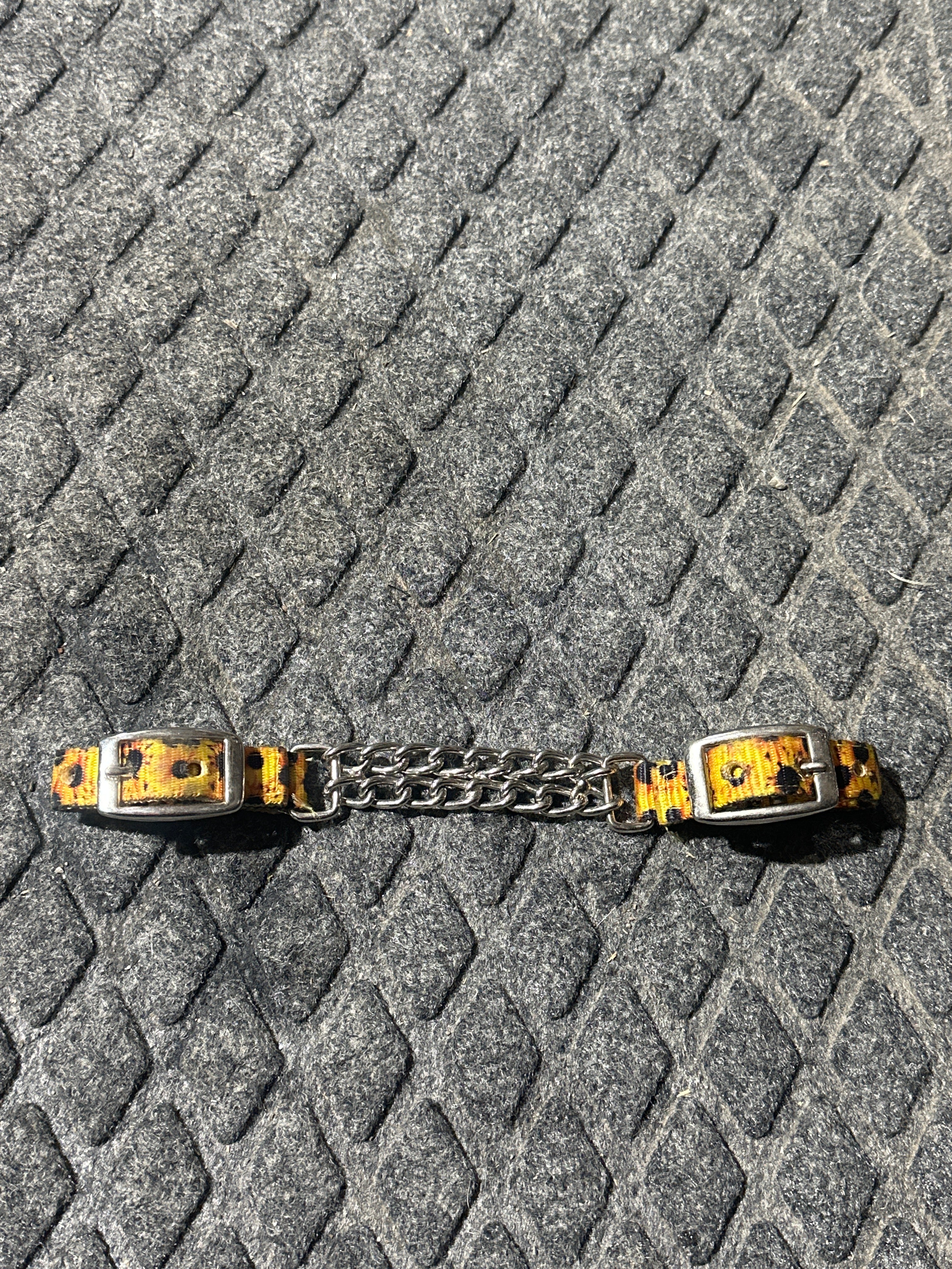 Sunflower nylon chain chin strap