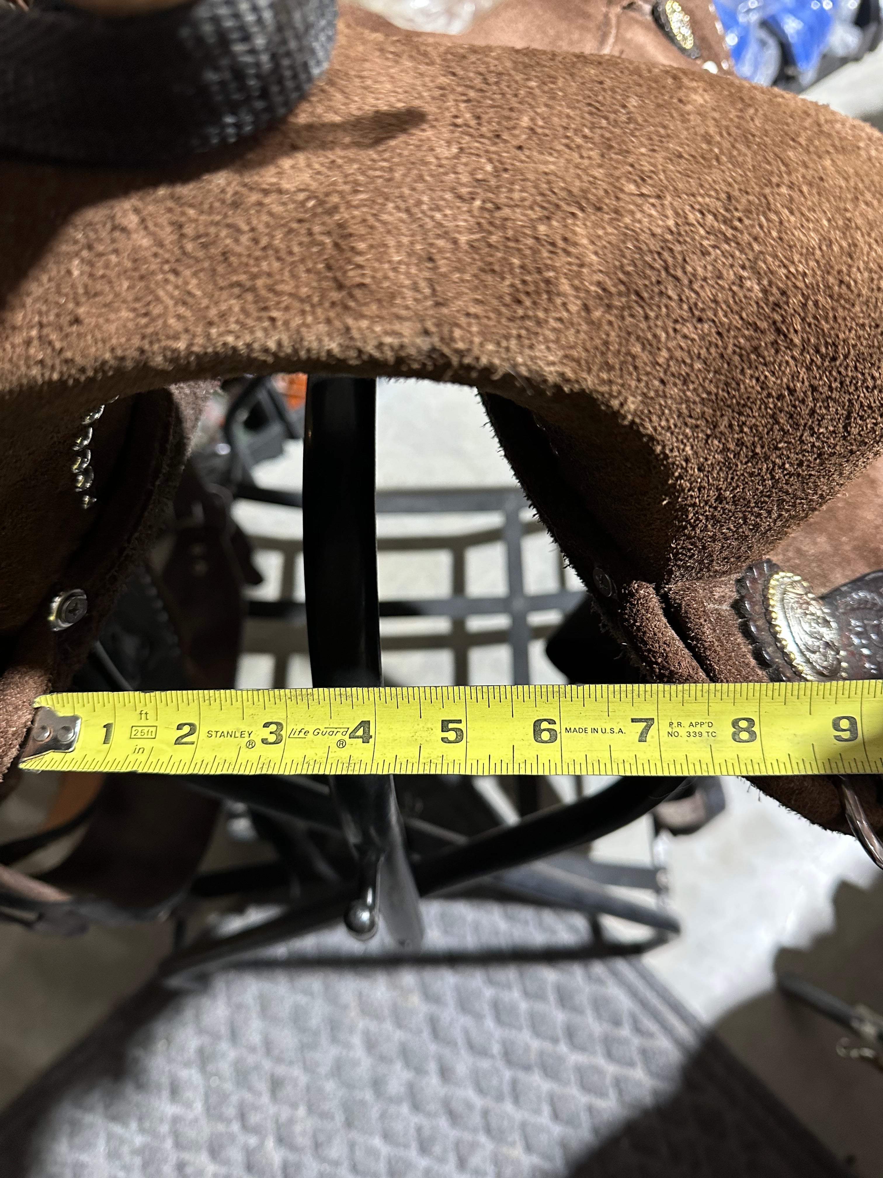15” Silva hybrid light weight barrel saddle