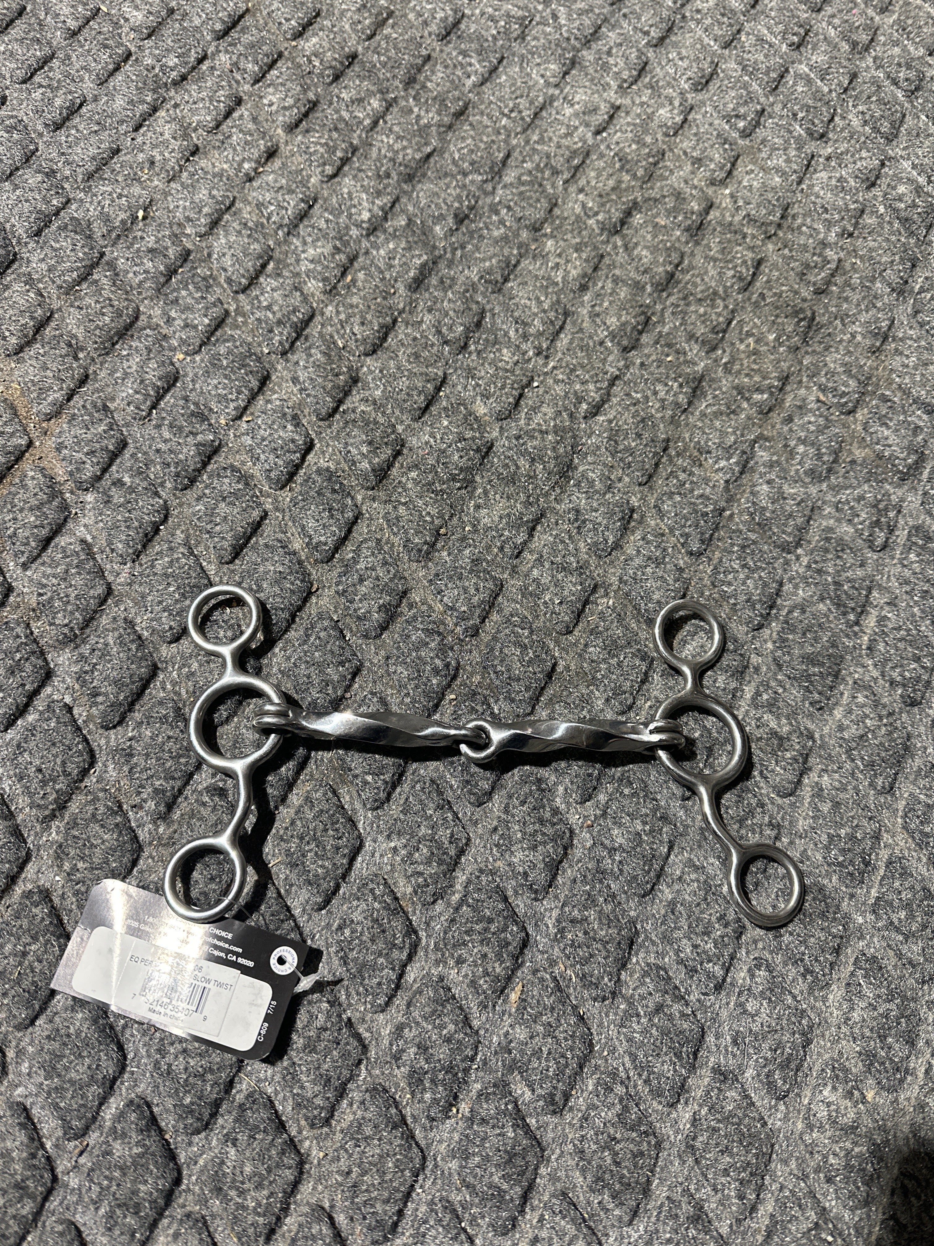 Professionals Choice Equisential slow twist jr cow horse bit