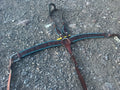 Tooled with turquoise trim headstall & matching breast collar