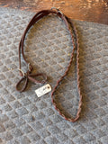 Three strand braided rope rein ￼