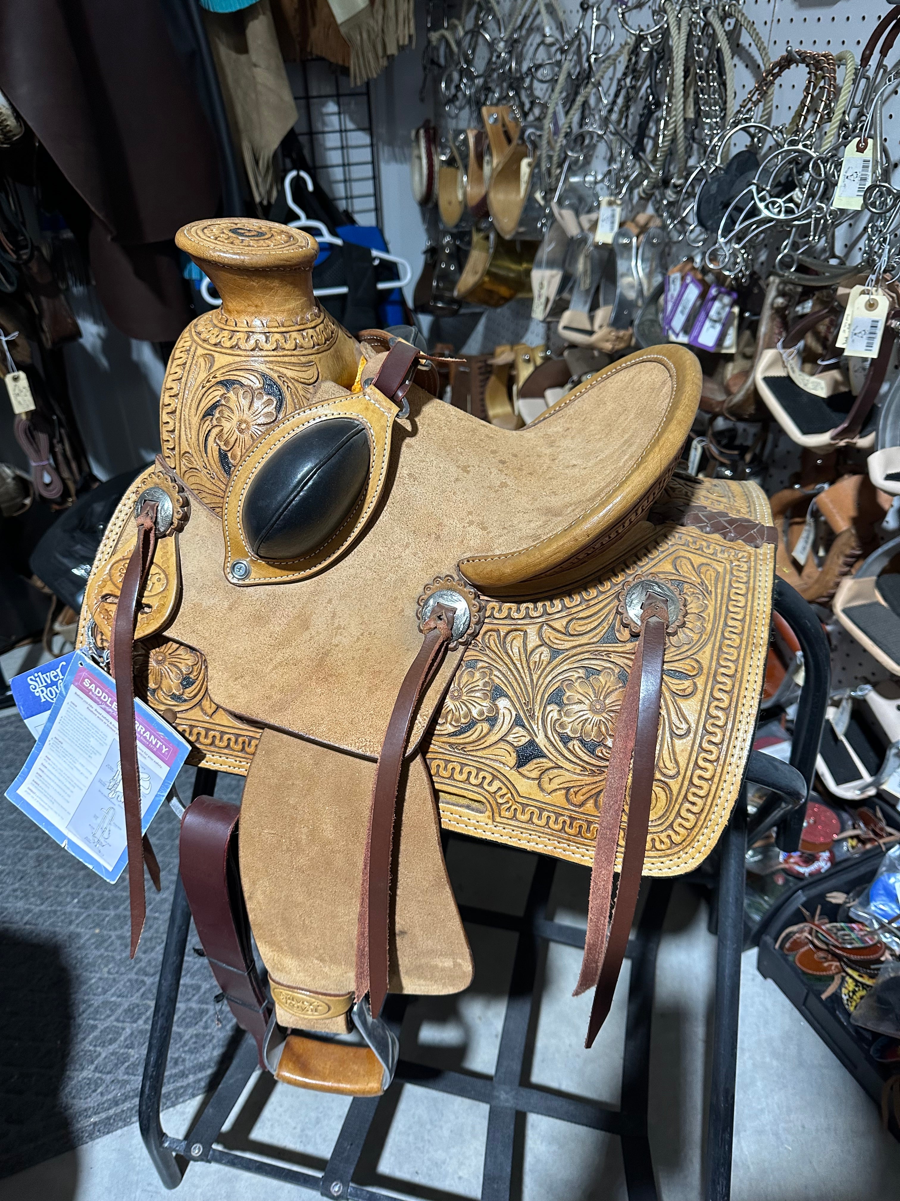 10” Silver Royal buckaroo