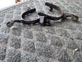 Antique youth spurs