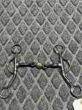 3 pc smooth with dog bone and roller Argentine bit