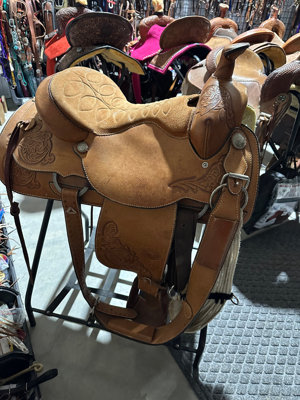 15” Hereford pleasure saddle