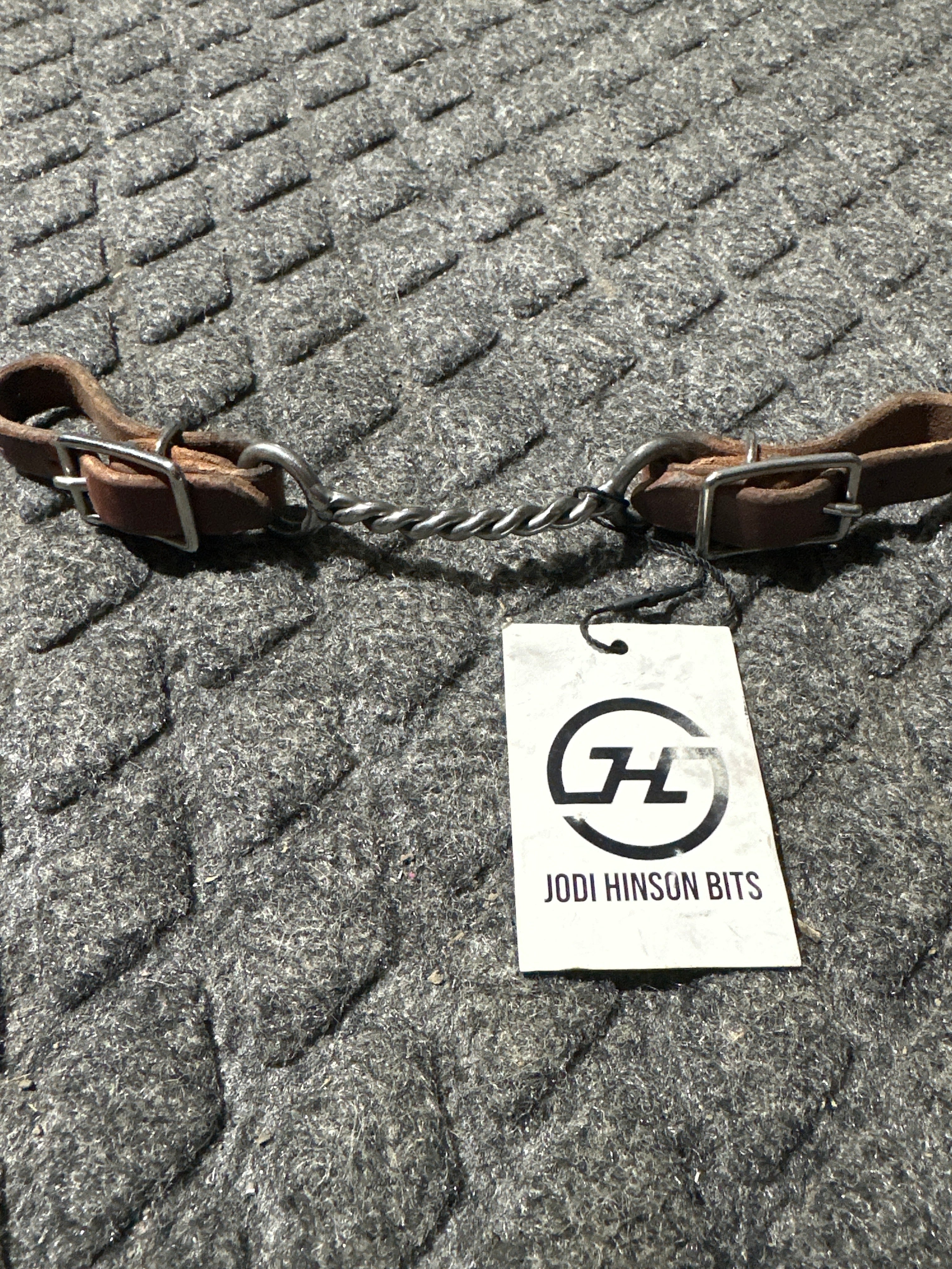 Jodi Hinson bit twisted chin strap