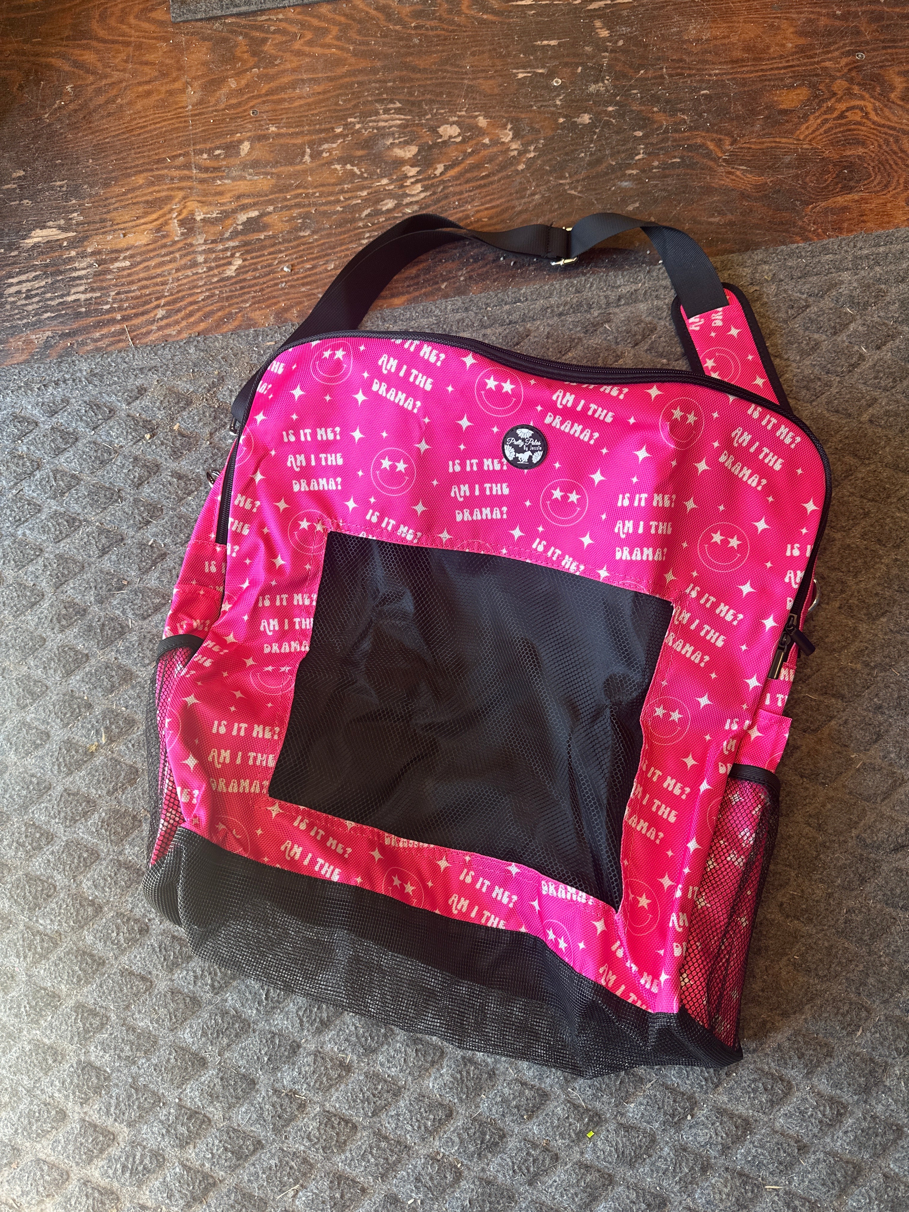 Pretty polos by Jessie I am the drama boot bag