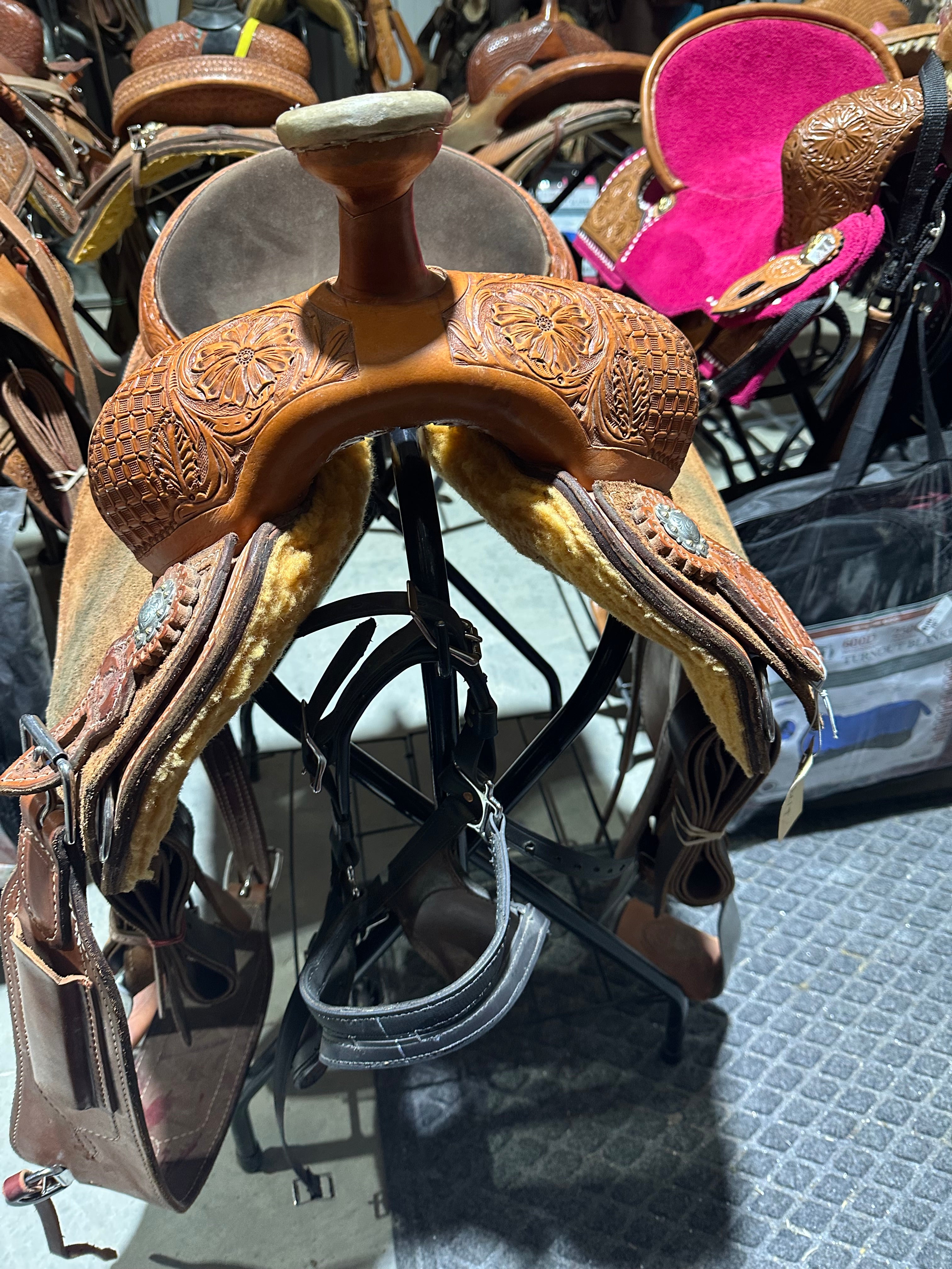 14.5” Three Forks Saddlery all-around