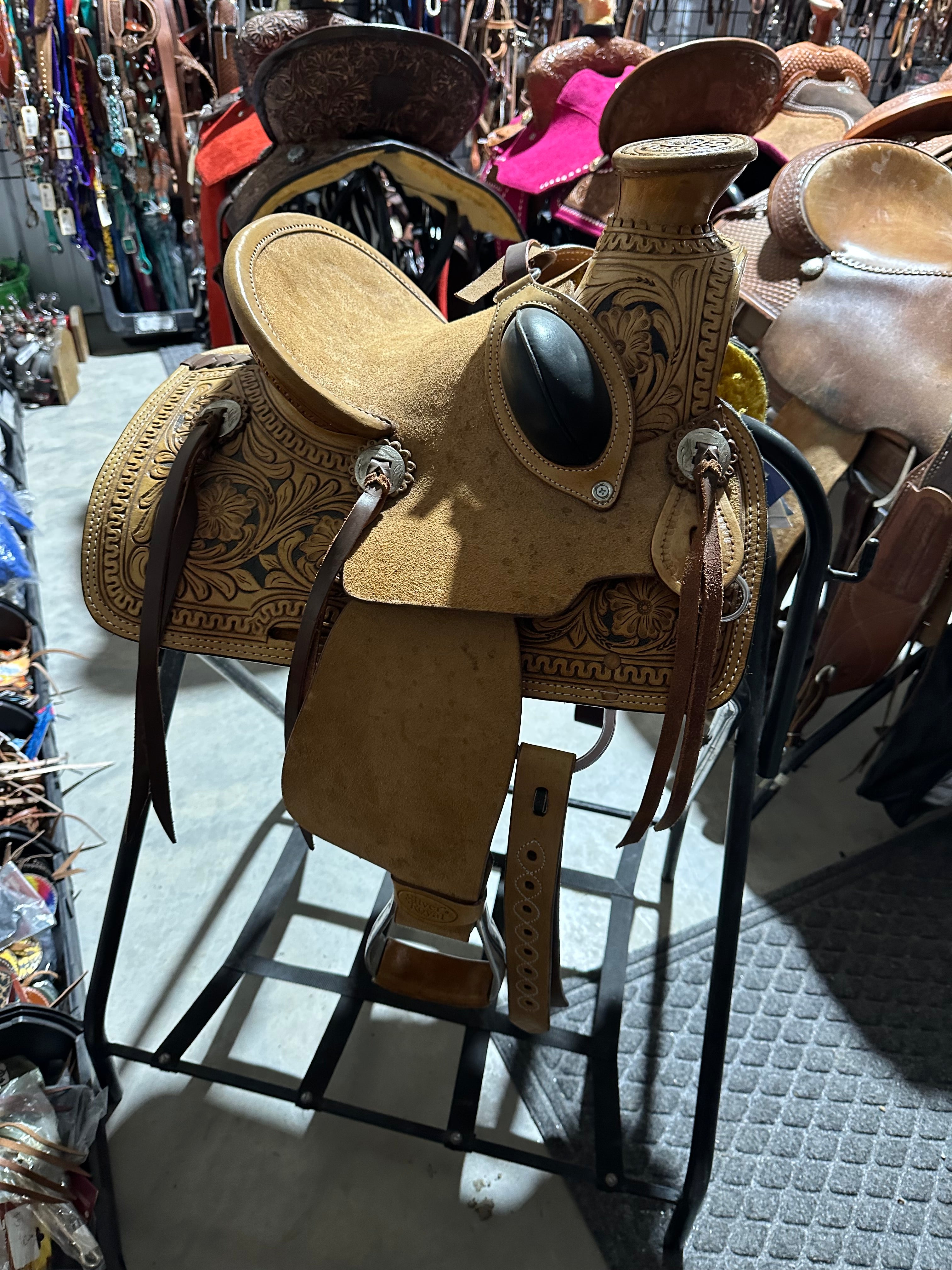 10” Silver Royal buckaroo