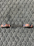 American flag nylon chain chin strap