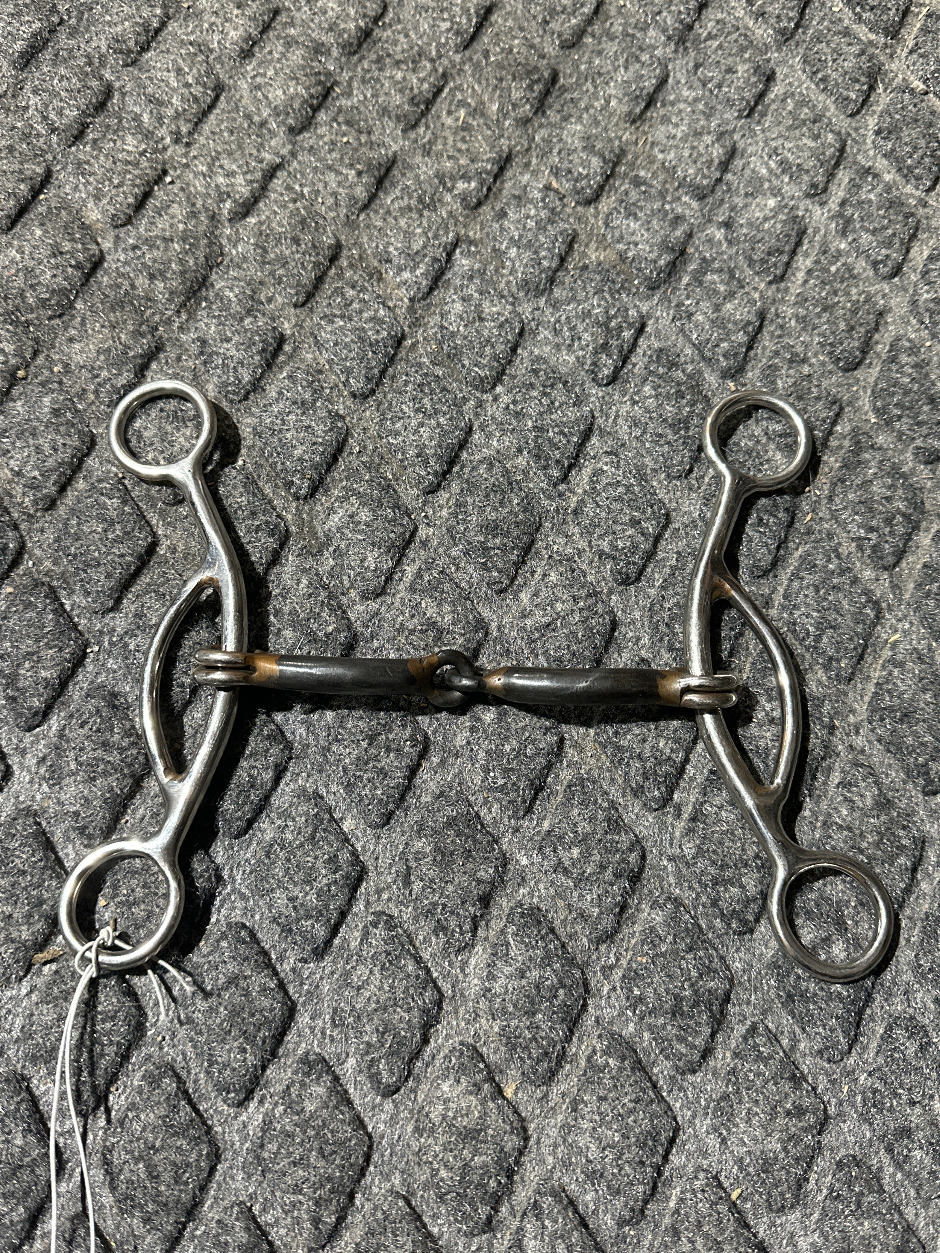 2 pc smooth gag bit