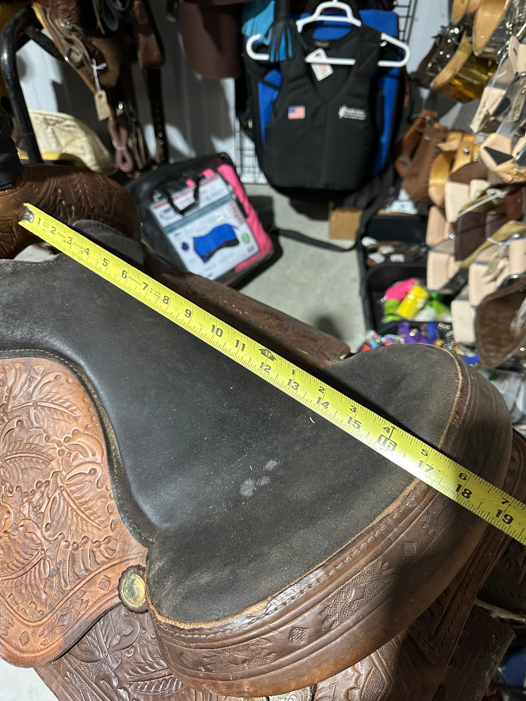 17” Ozark Saddle King pleasure saddle