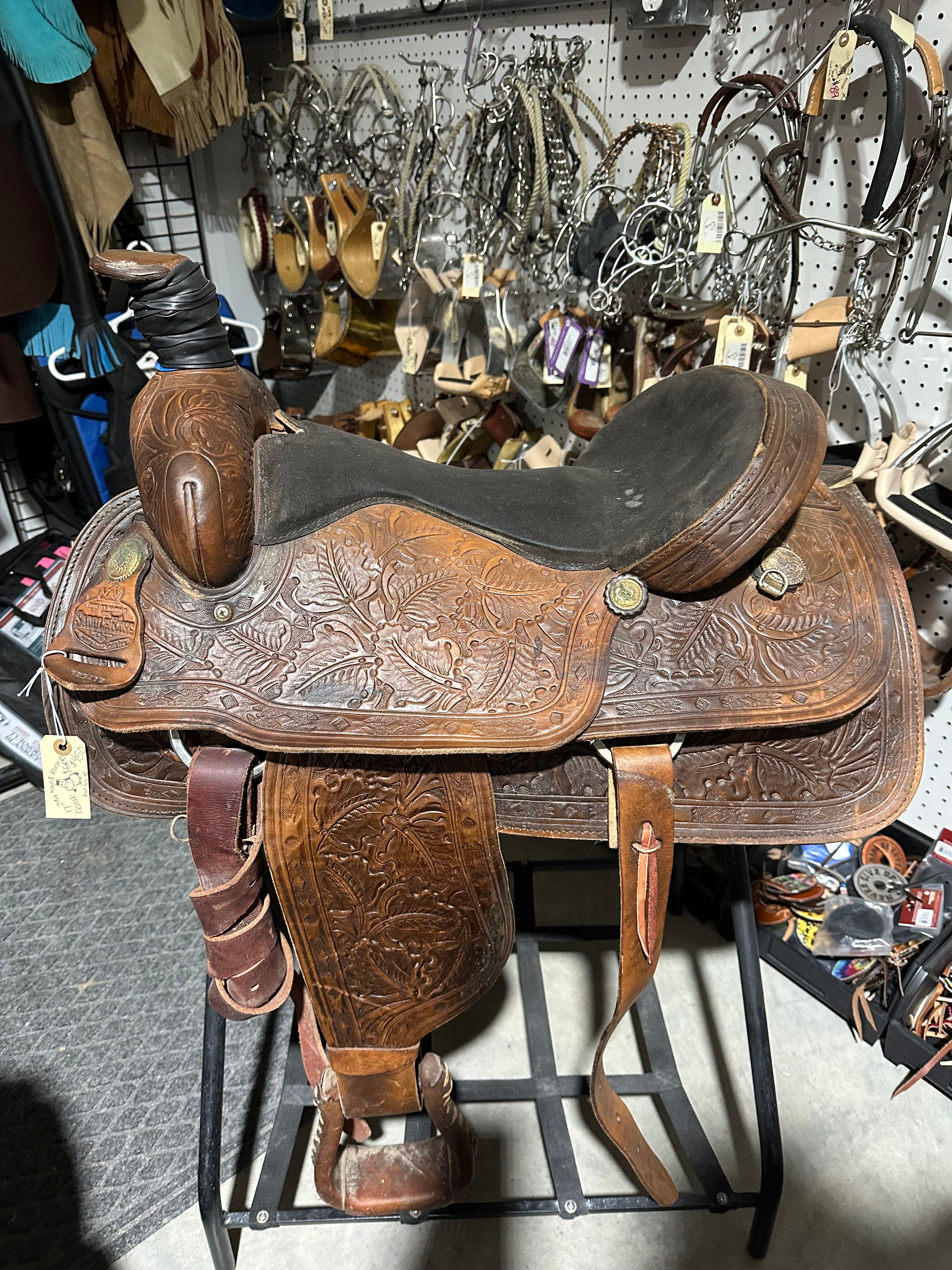 17” Ozark Saddle King pleasure saddle