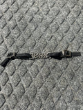Nylon chain chin strap pony size