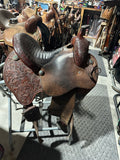 13.5” Sharon Hall barrel saddle