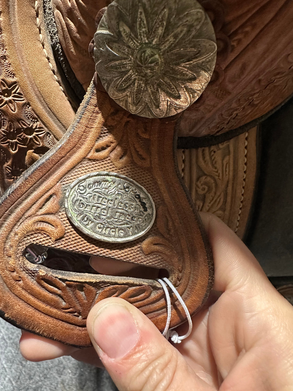 13” Tammy Fisher treeless barrel saddle