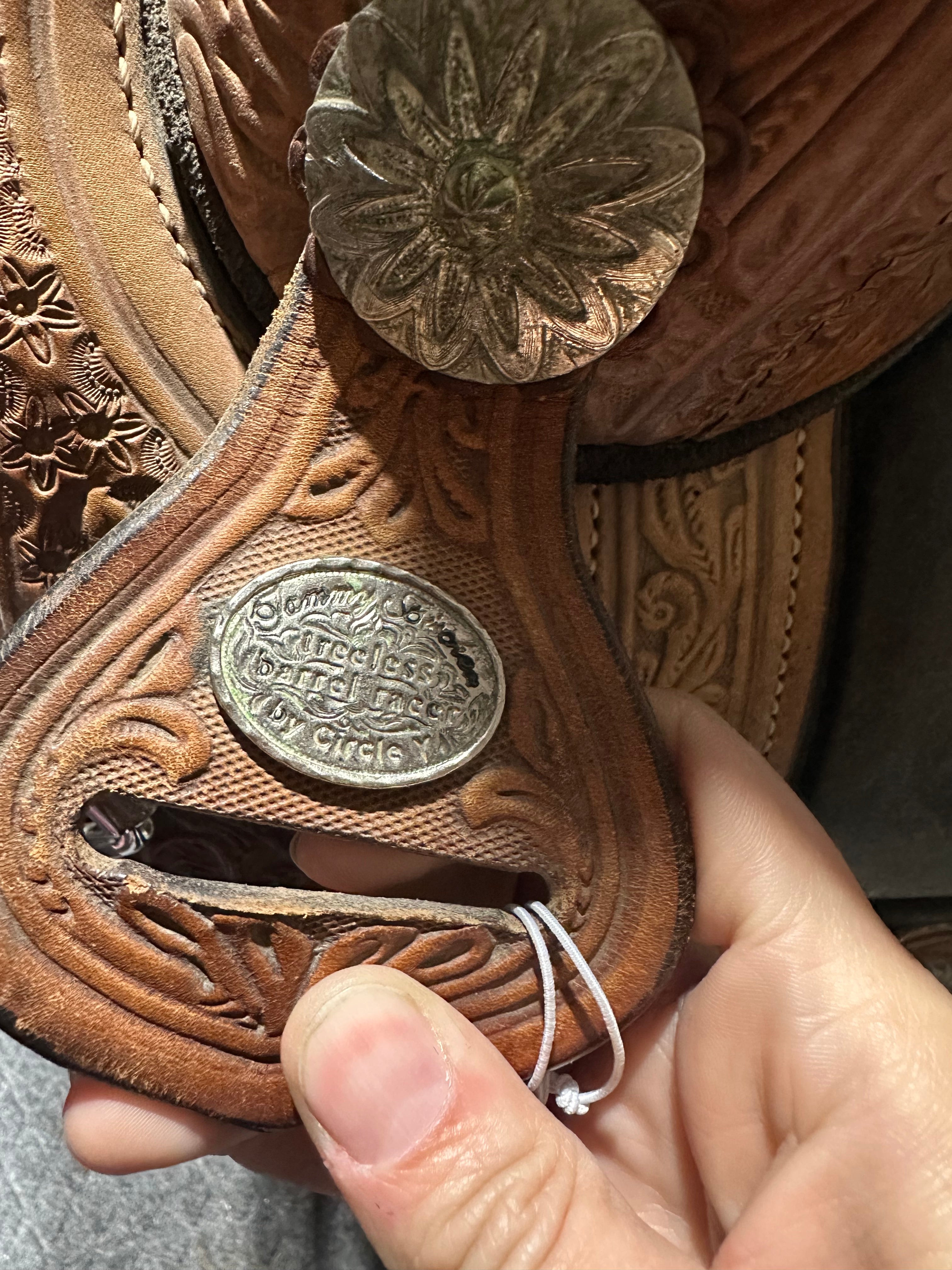 13” Tammy Fisher treeless barrel saddle