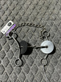 Professionals Choice Pozzi medium shank 2 pc snaffle bit