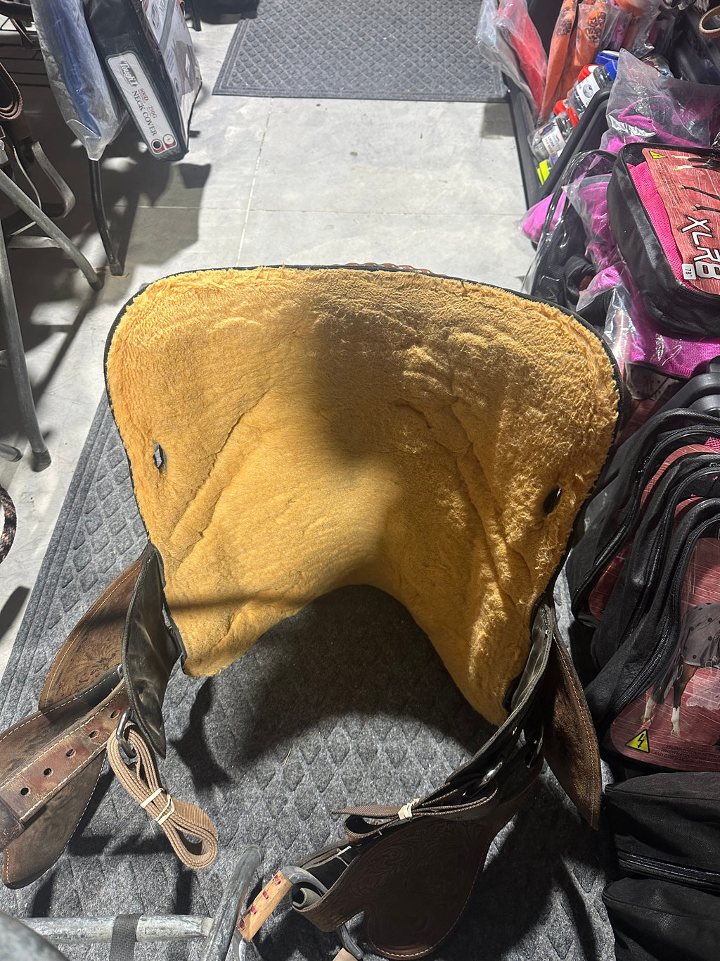 13” Tammy Fisher treeless barrel saddle