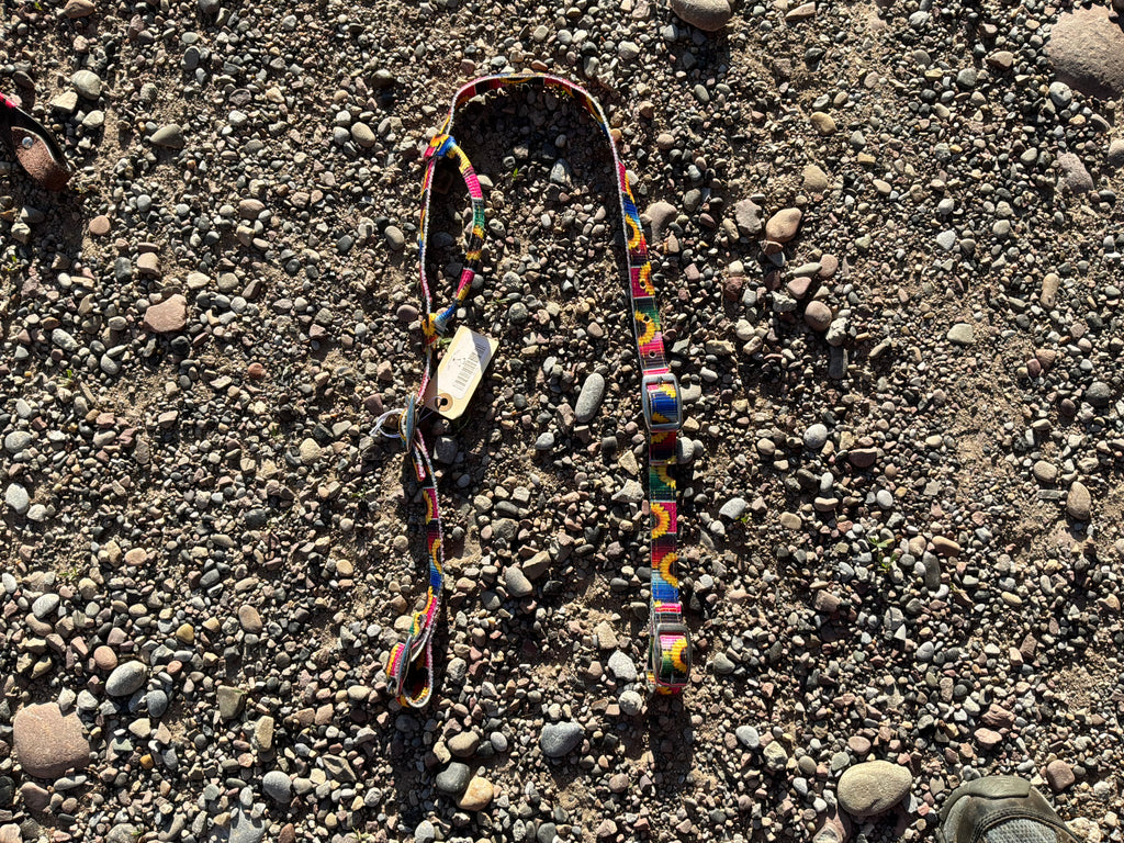 Nylon print one ear headstall