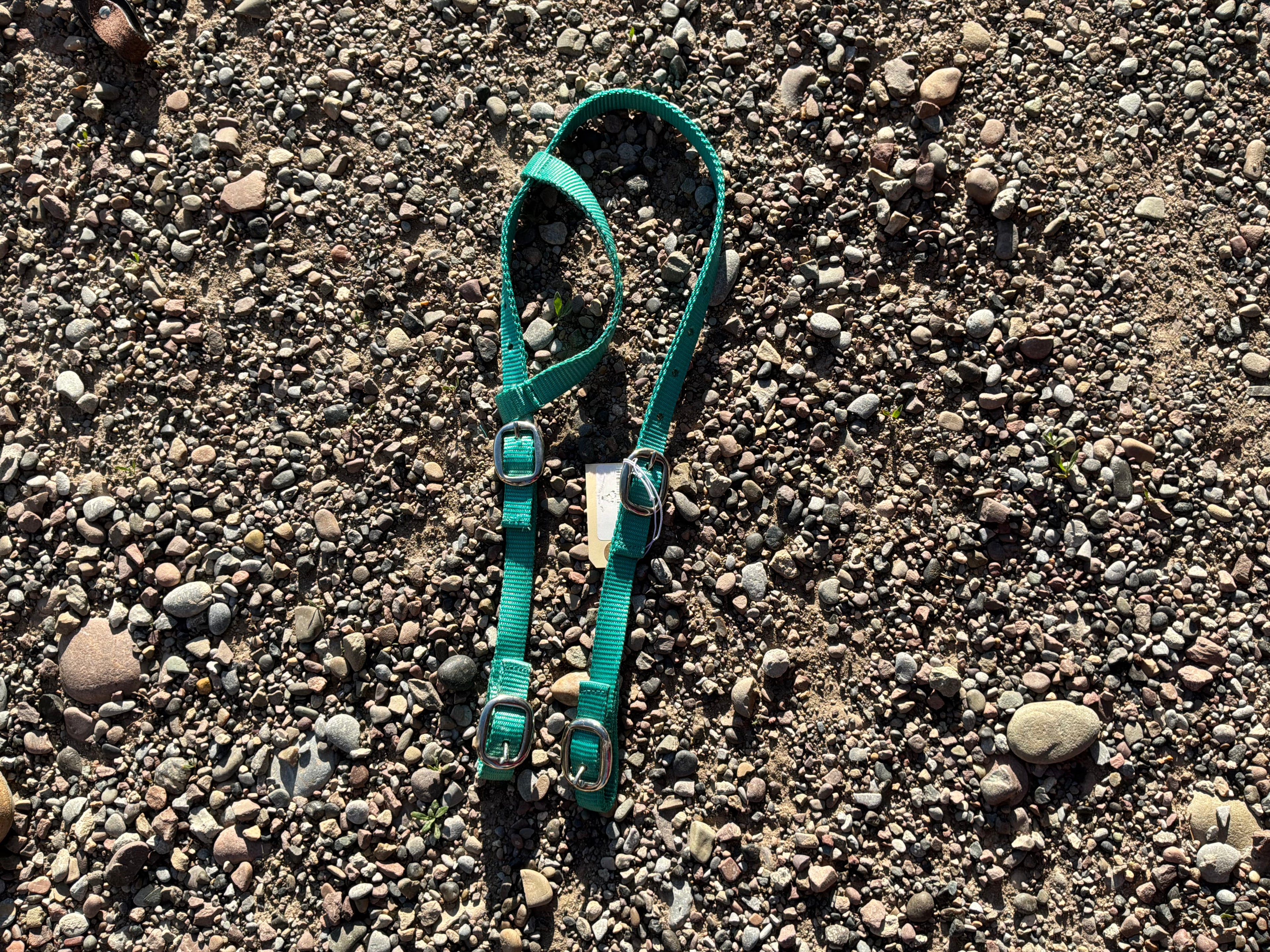 Solid color nylon one ear headstall