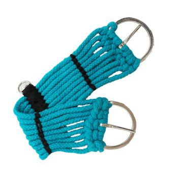 9 strand teal pony cinch