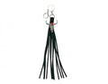 Key chain with leather fringe
