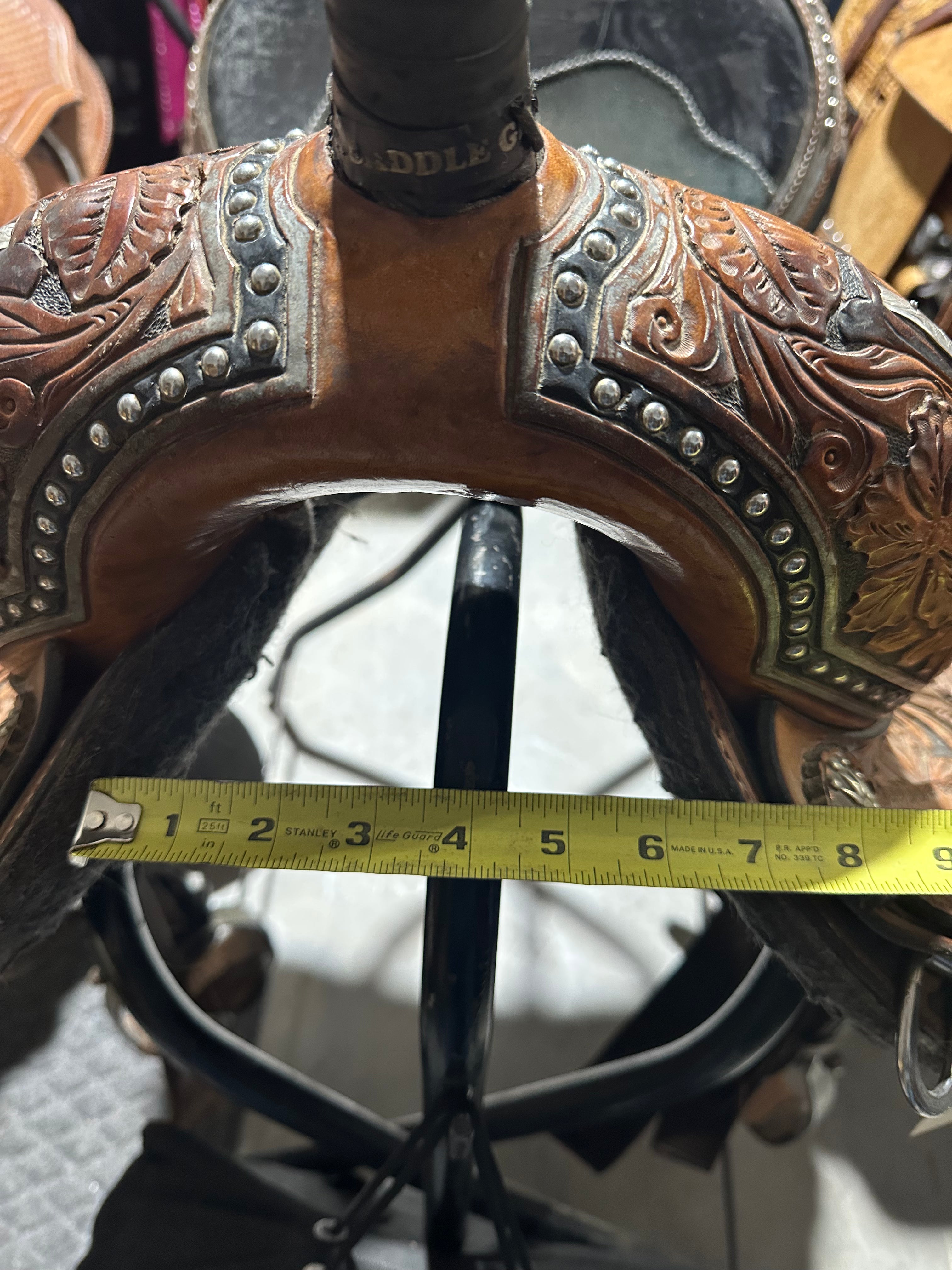 15.5” panther canyon barrel saddle