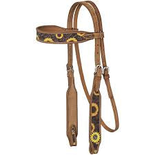 Sunflower sunflower mini headstall & breast collar set