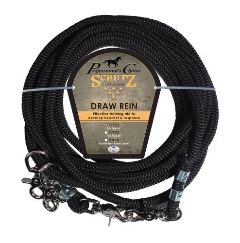 Professionals Choice cord rope draw reins