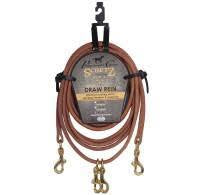 Professionals choice rounded leather draw reins