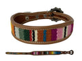 Small leather designed dog collars