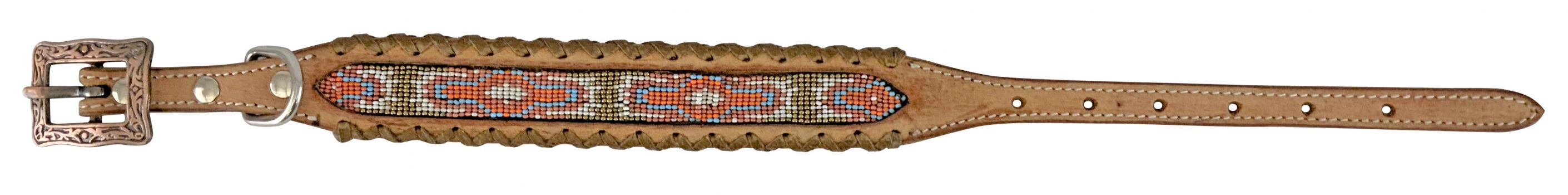 Small leather designed dog collars